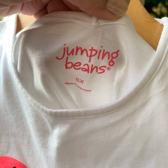 Jumping beans girls flamingo shirt 6X - Picture 3 of 7